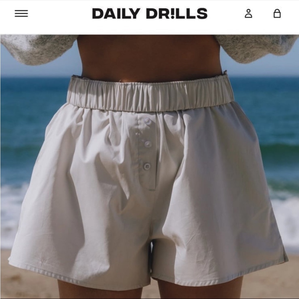 Daily Drills Poplin Boxer Shorts